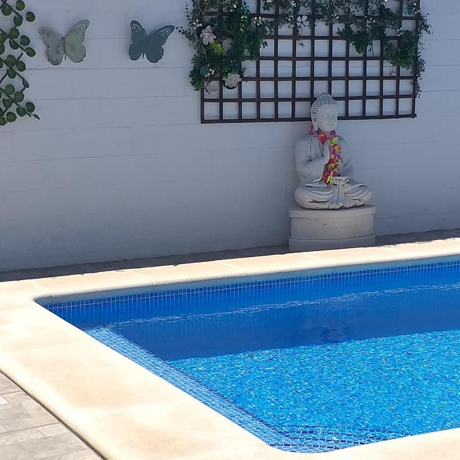 Rojas & Mar Chalet Con Piscina Salina Chiclana de la Frontera Buitenkant foto