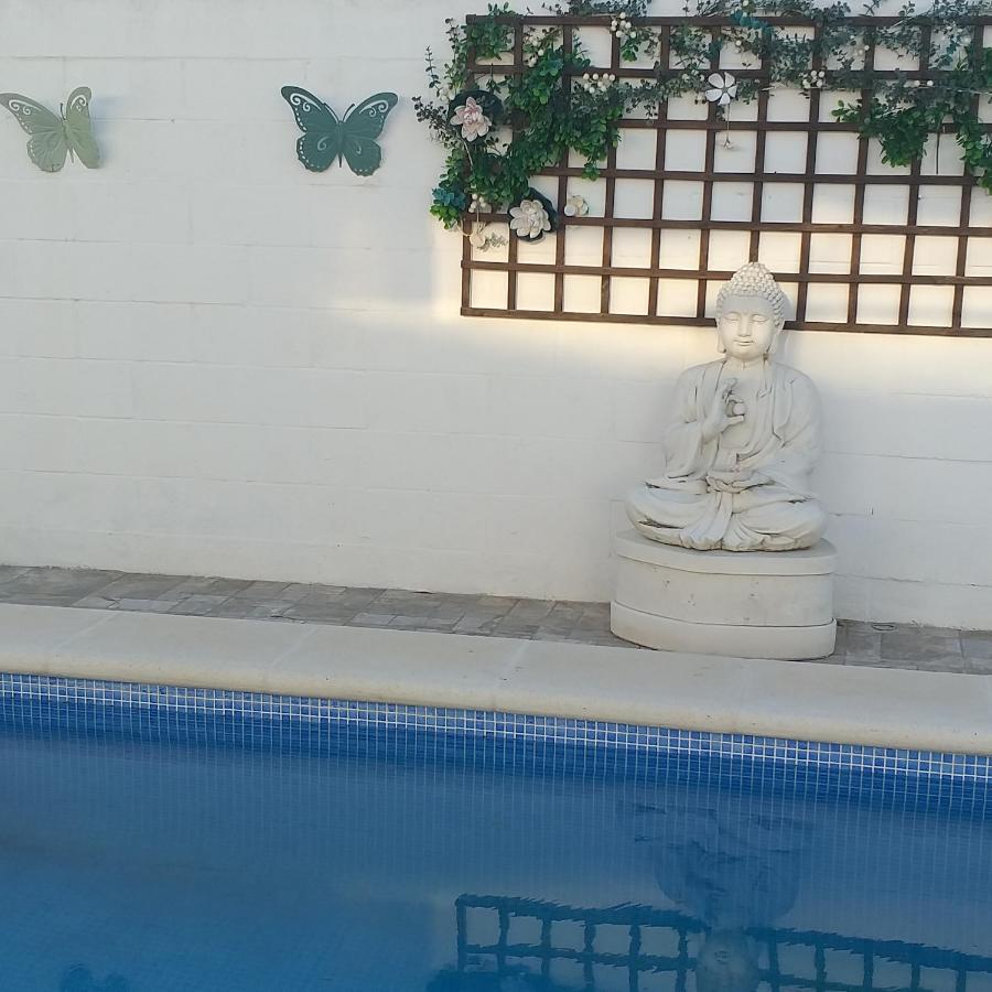 Rojas & Mar Chalet Con Piscina Salina Chiclana de la Frontera Buitenkant foto