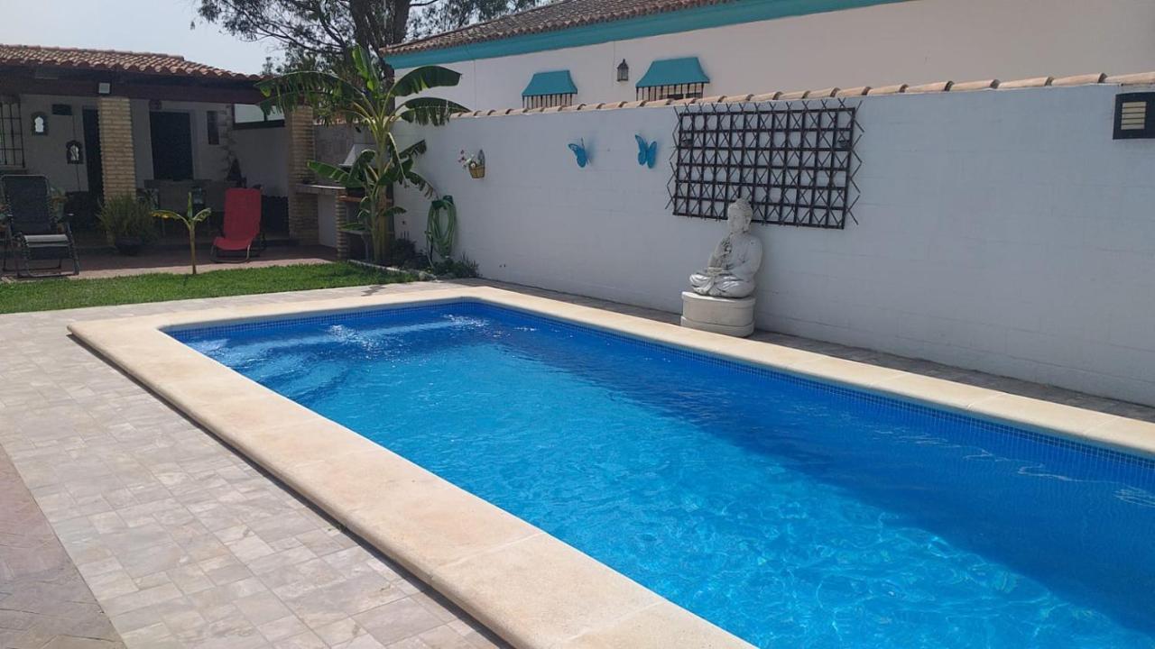 Rojas & Mar Chalet Con Piscina Salina Chiclana de la Frontera Buitenkant foto